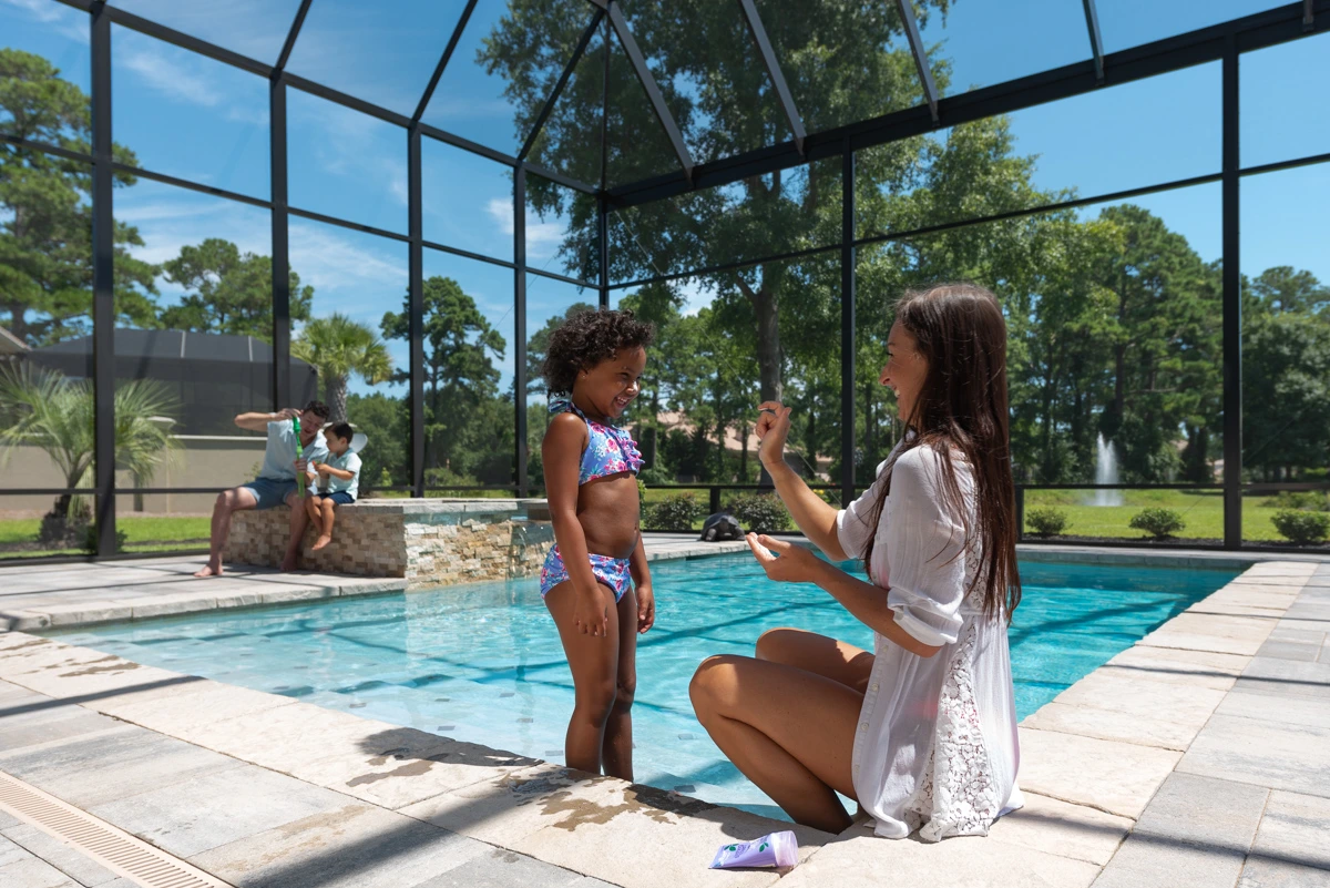 pool enclosures in the grand strand area