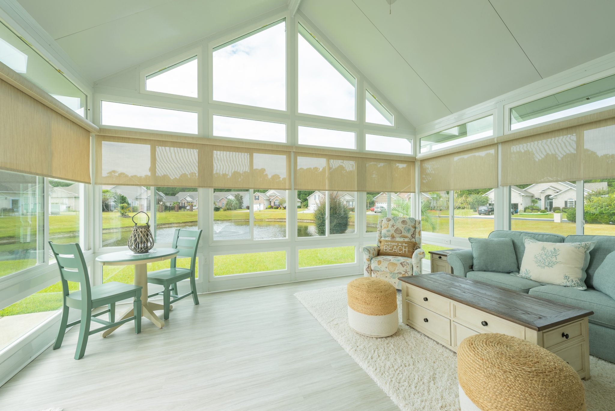 picture of a sunroom built by a sunroom contractor in South Carolina 