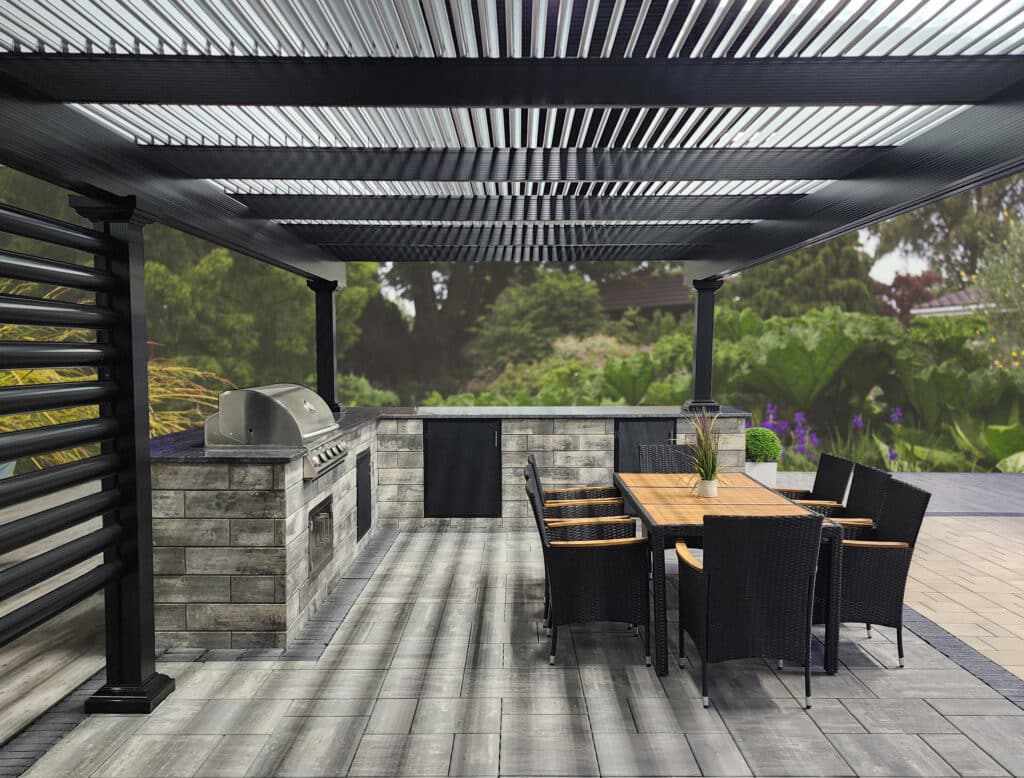 Pergolas can enhance your backyard by adding a bit of shade and protection to your backyard.