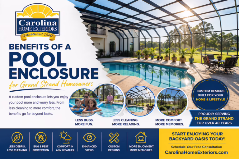 benefits of a pool enclosure